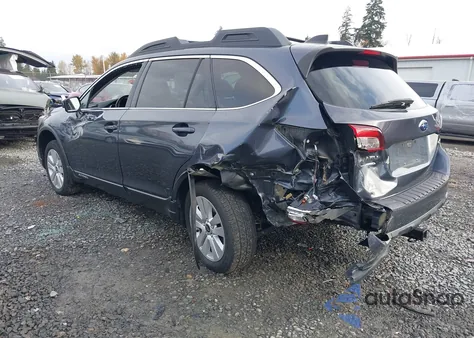 2017 Subaru Outback 2.5I Premium from USA, damaged, VIN 4S4BSACC6H3407096